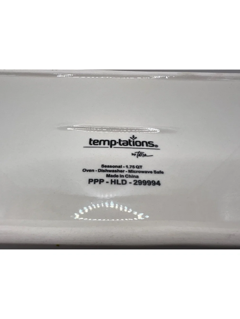 New Temp-Tations by Tara Fall Ceramic Bakeware Loaf Pan Cottagecore Bake Serve
